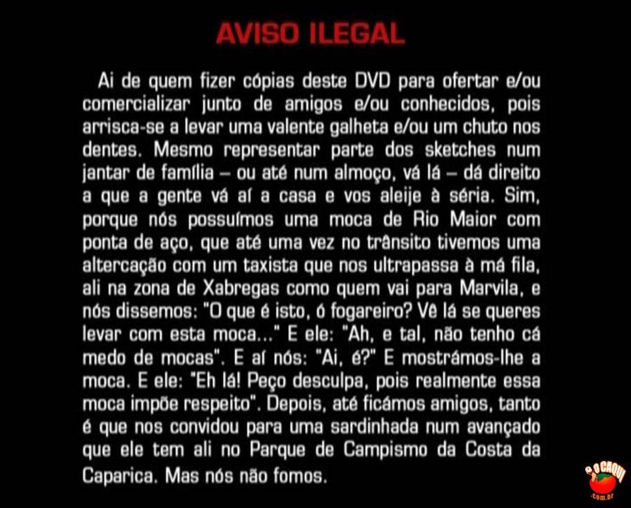 Ameaça Advertência