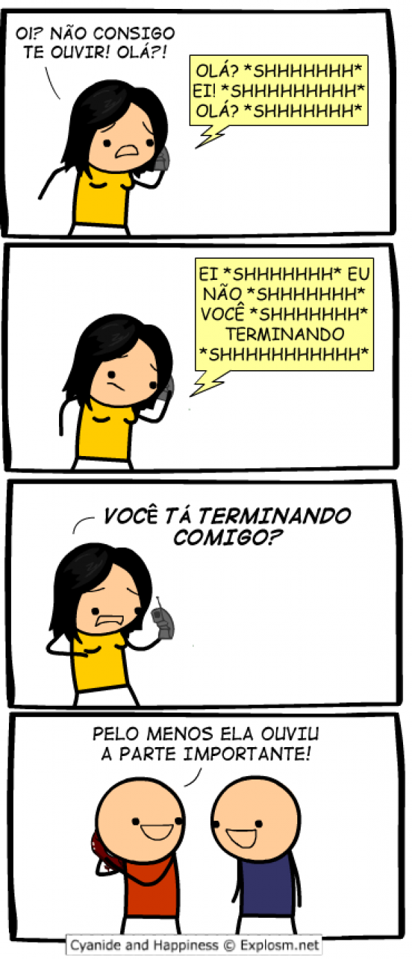 Tirinha dos namorados