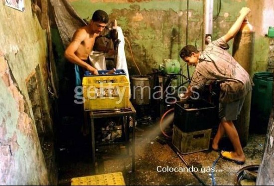 Colocando um gás no refri